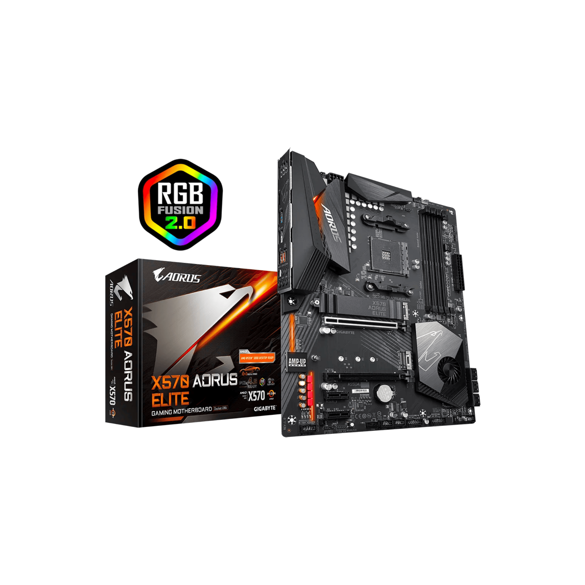 Gigabyte X570 Aorus Elite AM4 ATX Motherboard Gigabyte X570 Aorus Elite AM4 ATX Motherboard